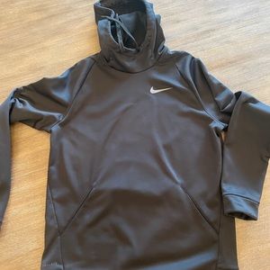 Nike Dri-Fit Training black Sweatshirt Hoodie Sz M.